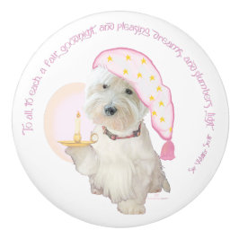 Westie Godnatt Knopp