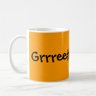 Westie Grrreetings mugg