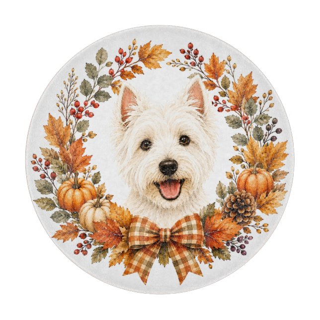 Westie höstkrans (Framsidan)