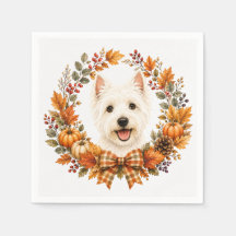 Westie höstkrans