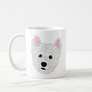 Westie Hund Mugg - Väster Highland Terrier