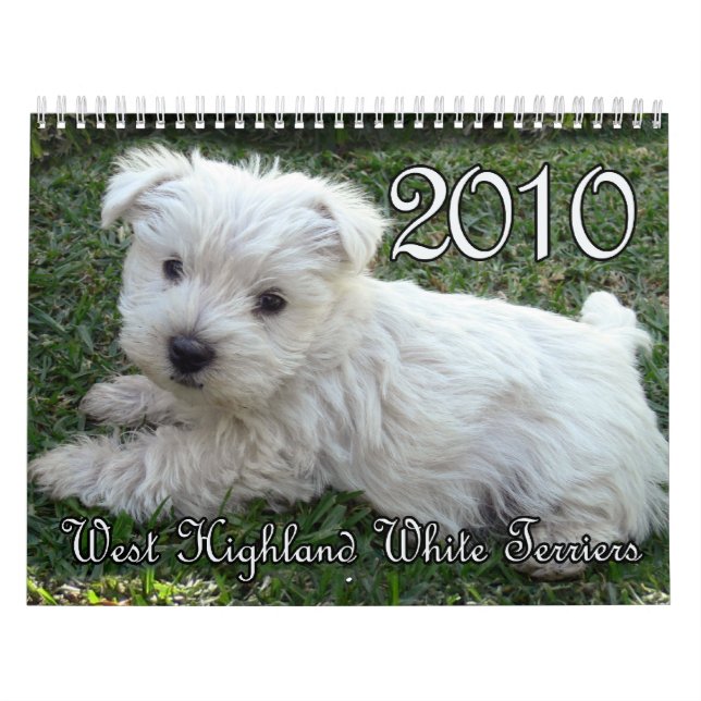 Westie kalender 2010 (Omslag)