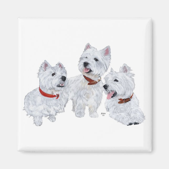 Westie-konferens Magnet (Framsidan)
