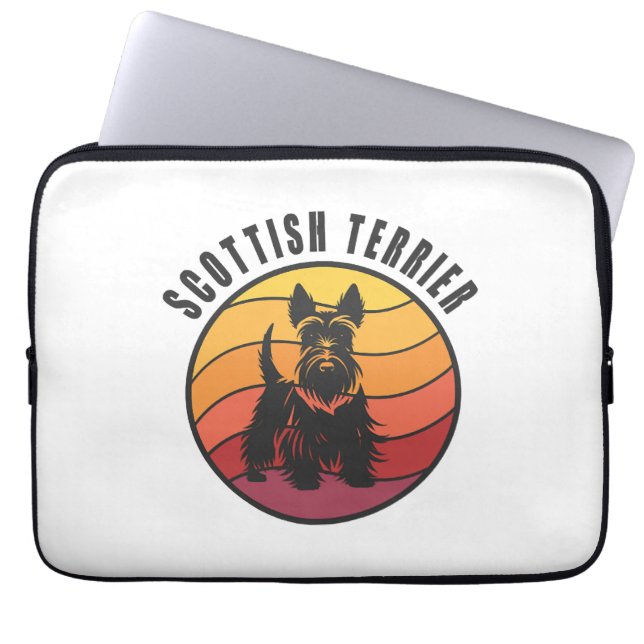 Westie Laptop Fodral (Framsidan)