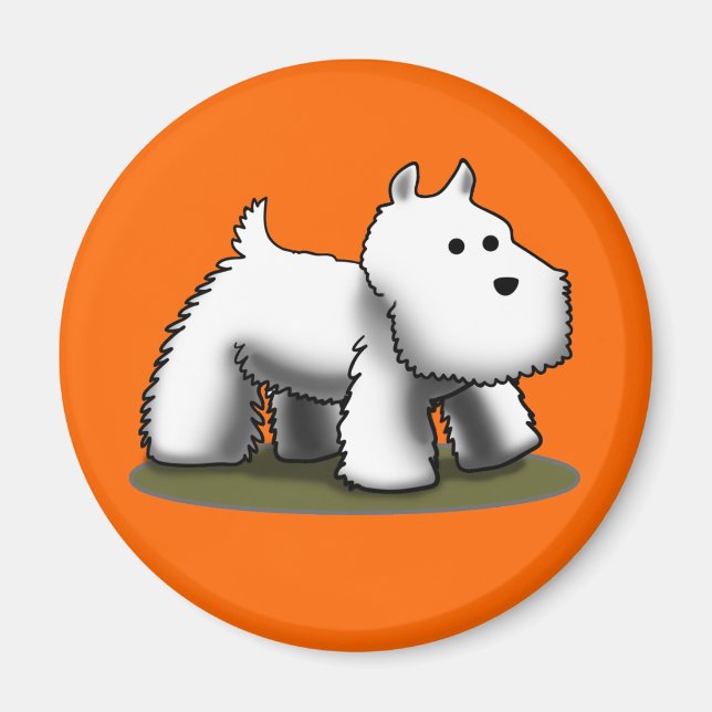 Westie Magnet (Framsidan)