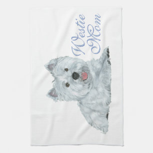 Westie Mamma Kökshandduk