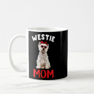 Westie Mamma Mamma Westie Hundägare Funny Mor Da Kaffemugg