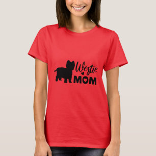 Westie Mamma T Shirt