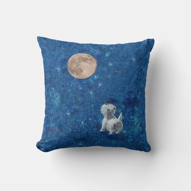 Westie Moon KUDD Kudde (Framsida)