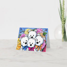 Westie Mors Dag Bouquet II Kort
