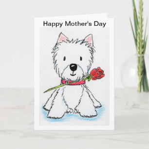 Westie Mors dag kort morsa nana mummy