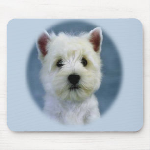 Westie mousepad musmatta