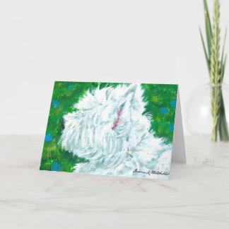 WESTIE Notecard Kort