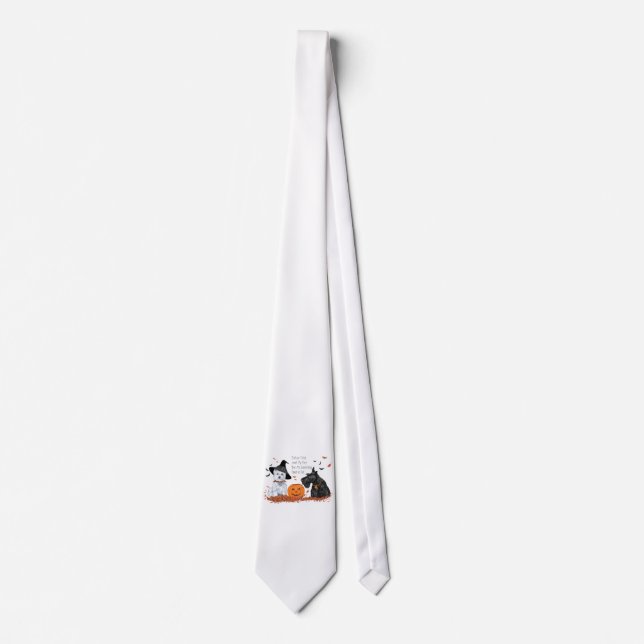 Westie och Scottie Halloween Slips (Framsida)