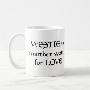 Westie ord kaffe mugg