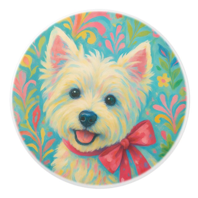 Westie pull Knobs Knopp (Framsidan)