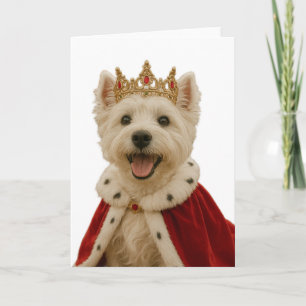Westie Queen Kort