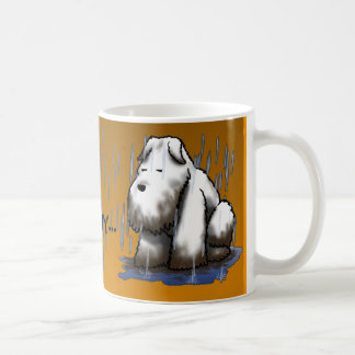 Westie regnar muggen kaffemugg
