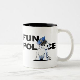Westie ROLIGT POLICE Mugg