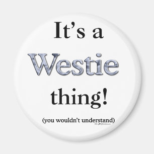 Westie Sak Magnet