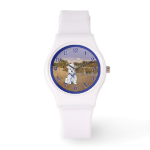 Westie segelbåtar armbandsur