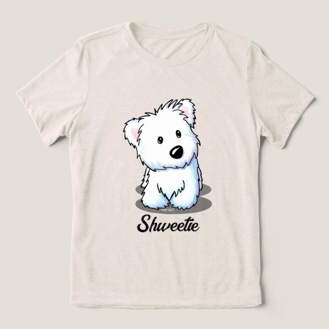Westie Shweetie T Shirt (Design Framsida)