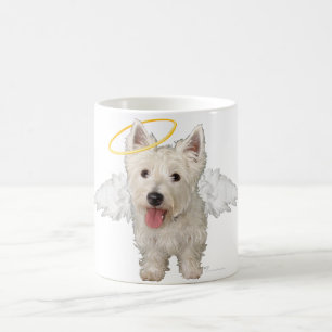 Westie Skyddsänglar Kaffemugg