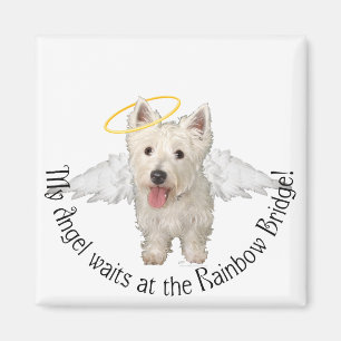 Westie Skyddsänglar Magnet