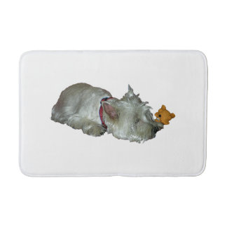 WESTIE SOM ALL UT LEKAS BADRUMSMATTA