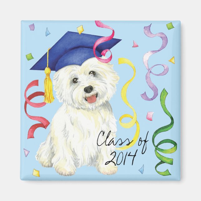 Westie Student Magnet (Framsidan)