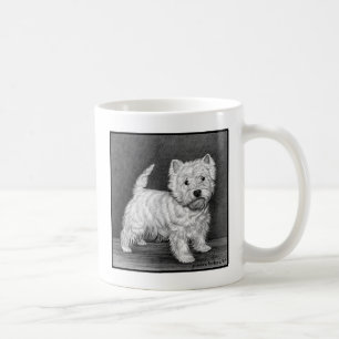 Westie Terrier Art av Glenda S. Harlan Kaffemugg