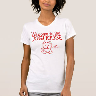Westie Terrier Doghouse T-Shirt