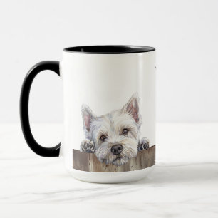 Westie Terrier Hund Mugg