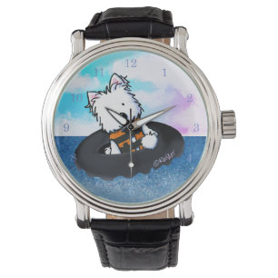 Westie Terrier River Flyter Armbandsur