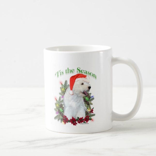 Westie "Tis the Season Kaffemugg (Höger)