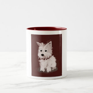 Westie Två-Tonad Mugg