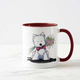 Westie Valentine Prince Mugg