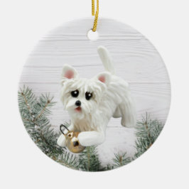 Westie Väster Highland White Terrier Ornament