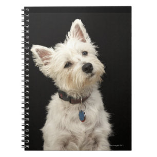 Westie västra höglands- Terrier Anteckningsbok Med Spiral