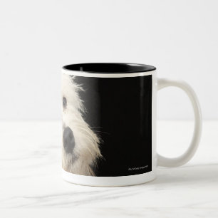 Westie (västra höglands- terrier) med förser me Två-Tonad mugg