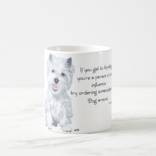 Westie Visdom - Inflytelserik? Kaffemugg