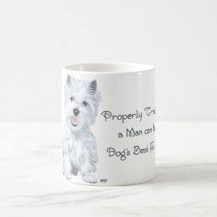 Westie Visdomsord Kaffemugg