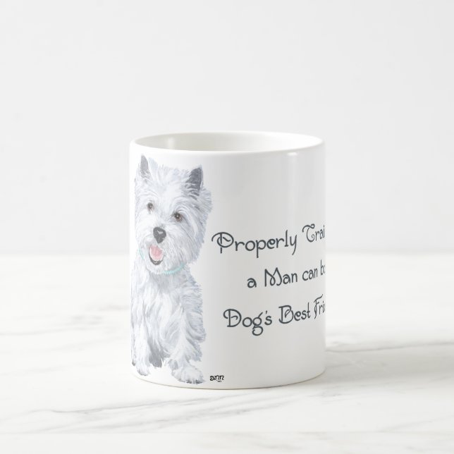 Westie Visdomsord Kaffemugg (Center)