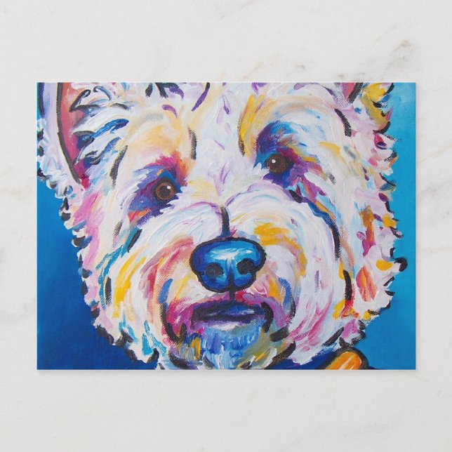 Westie Vykort (Framsida)