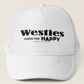 Westies gör mig Lycklig Keps
