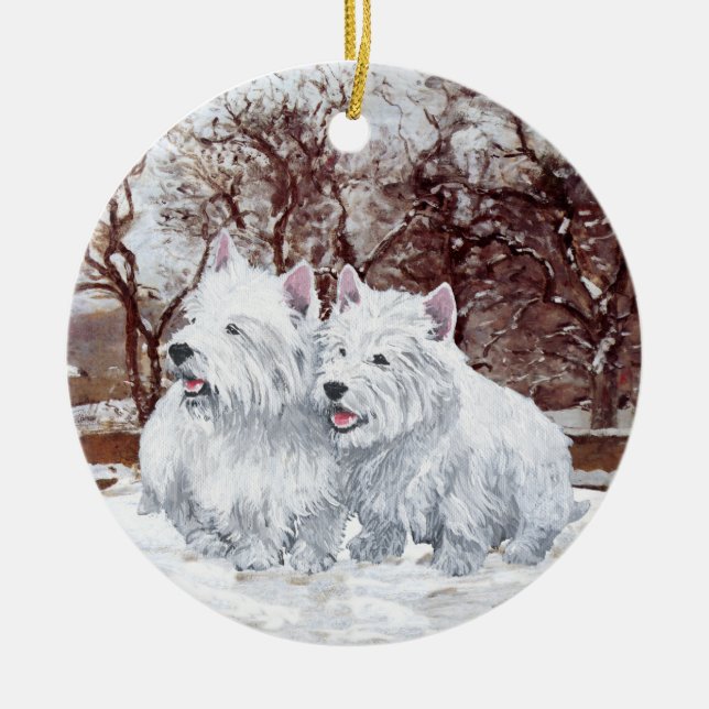 Westies julgranskula (Framsidan)