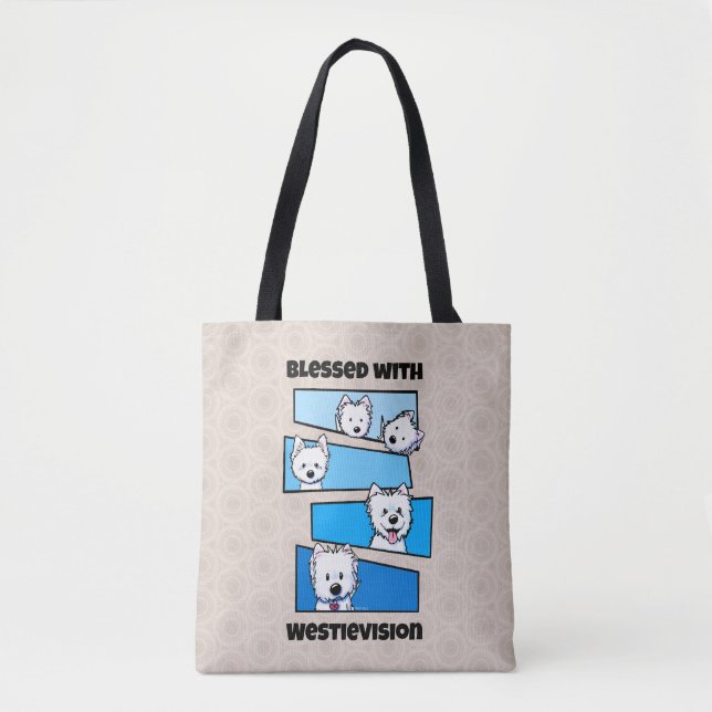 Westievision  tygkasse (Framsida)