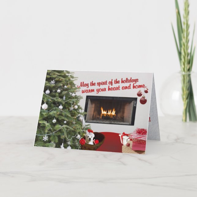 Westile Jul Önskemål Greeting Card #2 Helgkort (Framsida)