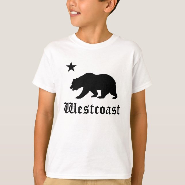Westkusten Bear T Shirt (Framsida)