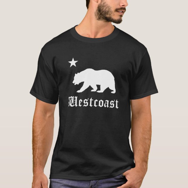 Westkusten Bear T-shirt (Framsida)